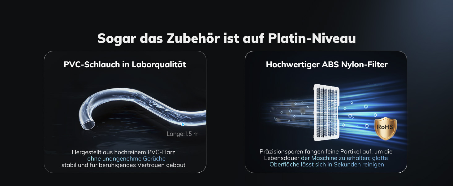 Електричний осушувач повітря AEOCKY 25L/день, 50м², з відведенням води, для підвалу, пральні, спальні, ванної кімнати (білий)