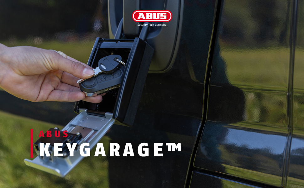 Сейф для ключів ABUS KeyGarage 787 на стіну - чорно-сріблястий, стандартний