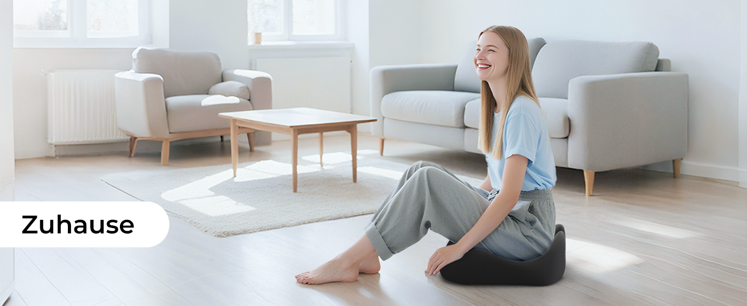 Ортопедична подушка для сидіння AUVON Kontur: для спини, куприка, ішіасу. Ергономічна подушка для офісу, авто, дому. З піною з пам'яті високої щільності.