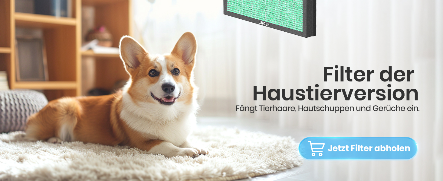 Повітряний очисник для алергіків та курців, CADR 340 м³/год, монітор PM 2,5, WiFi та Alexa, 4 режими