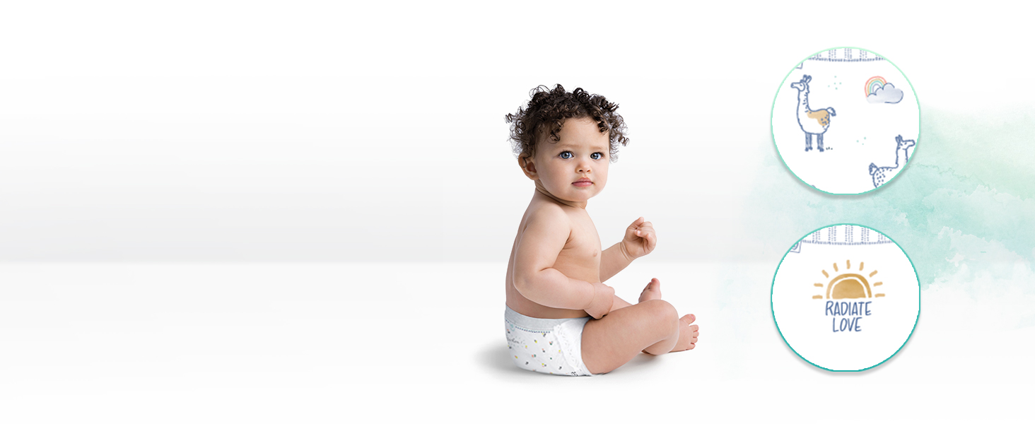 Підгузки Pampers Harmonie розмір 2 (4-8 кг), гіпоалергічні з рослинними компонентами, 240 шт.