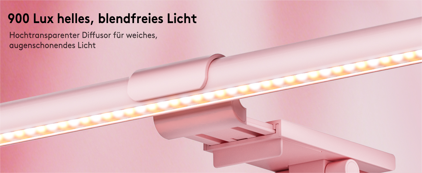 RGB-лампа для монітора Quntis 51 см з підсвічуванням, пультом керування, 15 режимів, для геймінгу, USB, для ПК, офісу