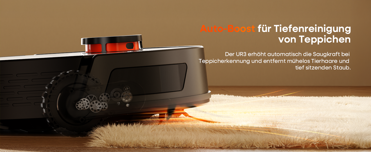 Робот-пилосос з функцією миття 5000Pa, потужний робот-пилосос з базою для самостійного очищення 3.5L, час роботи до 180 хвилин, навігація LiDAR, для збору шерсті тварин та прибирання килимів, керування через додаток, чорний