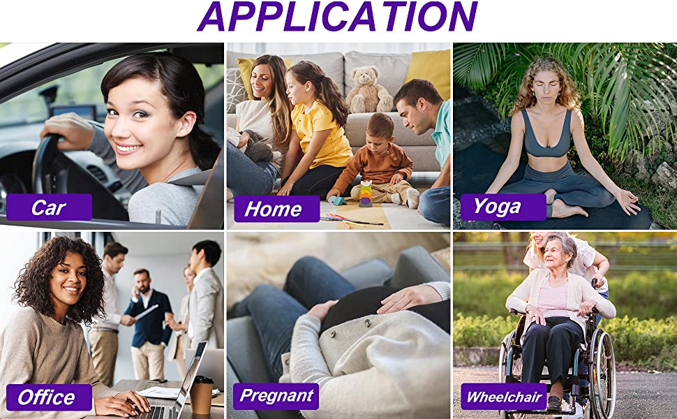 Ортопедична гелева подушка на стілець для офісу та авто, протиковзаюча та дихаюча, чорна (47x44x4 см)