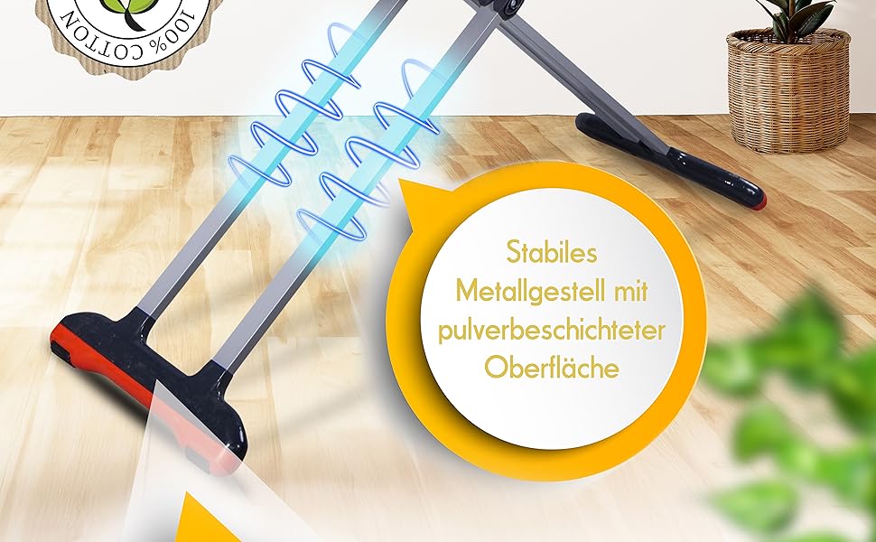 Прасувальна дошка DEVEÇİOĞLU 50-80 см з чохлом 36x114 см для парогенераторів, складна | Прасувальна дошка як стіл (Mm126)