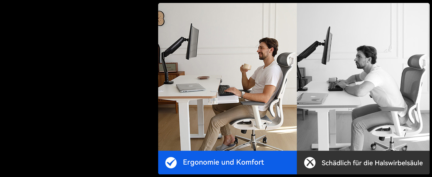 Тримач для клавіатури NearHub з регулюванням, під стіл, карбоновий дизайн, 65 см