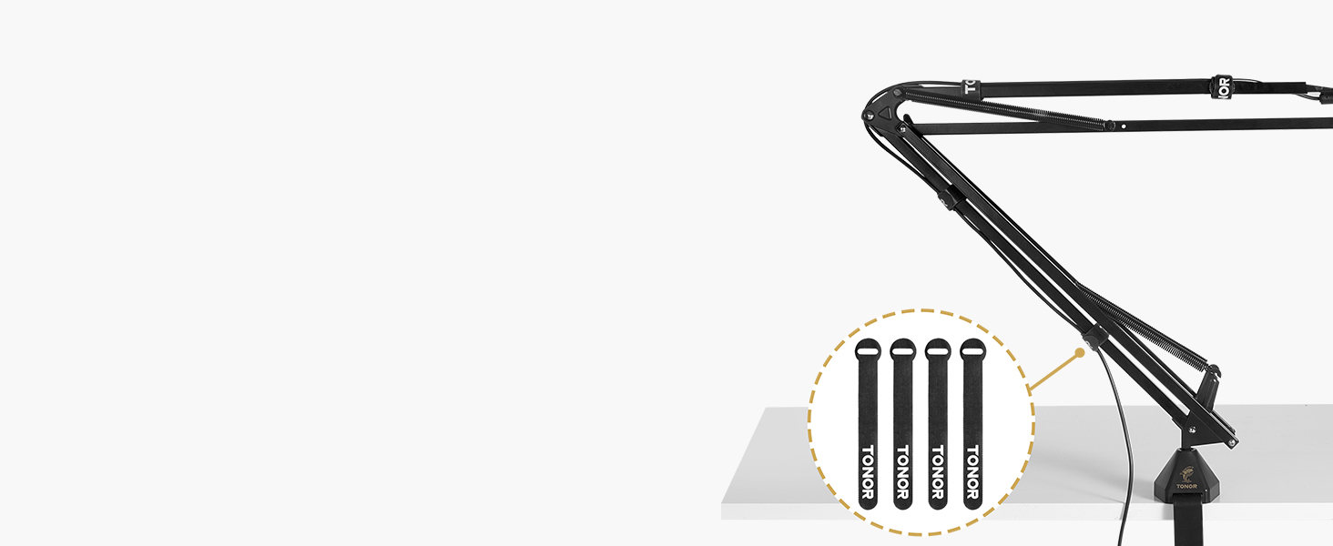 Стойка для мікрофона TONOR з кріпленням 