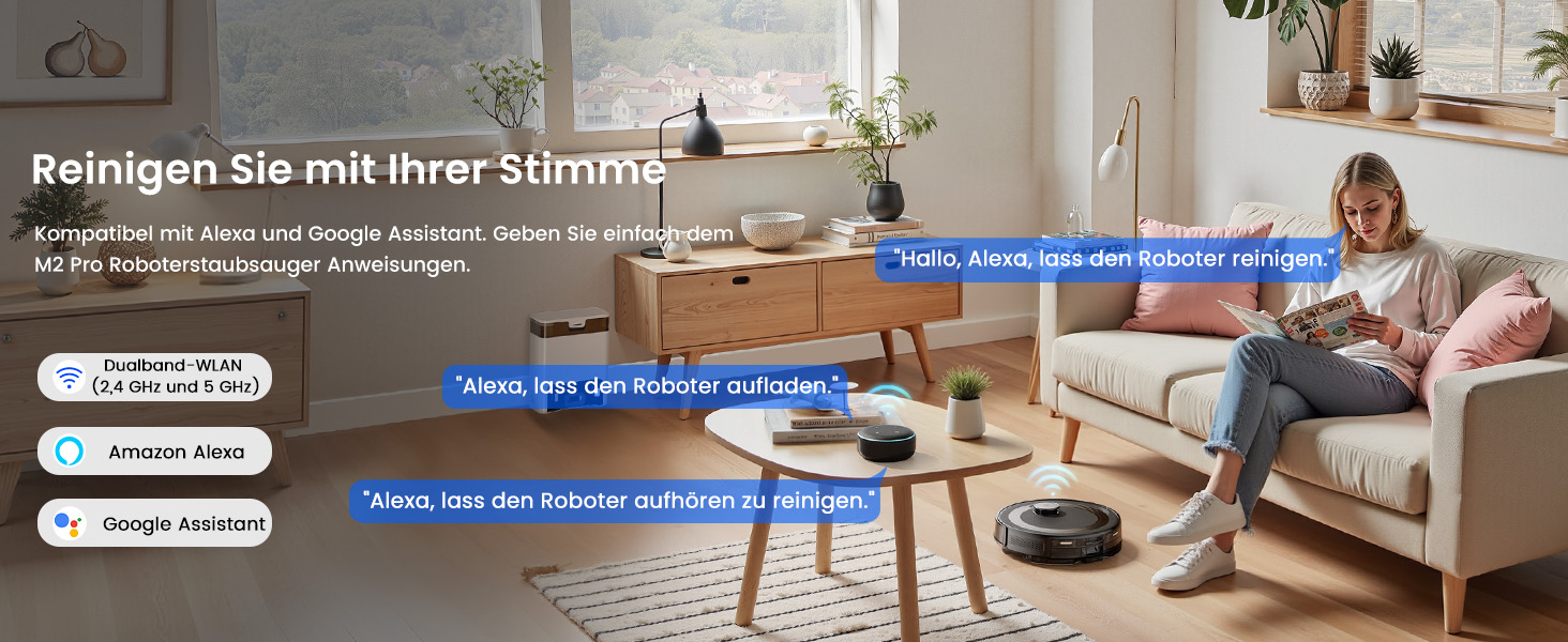 Робот-пилосос LEFANT M330 Pro з функцією миття, 3-в-1, 5000Pa, лазерна навігація, уникнення перешкод PSD, керування через додаток та голосове управління (M2 Pro, чорний)