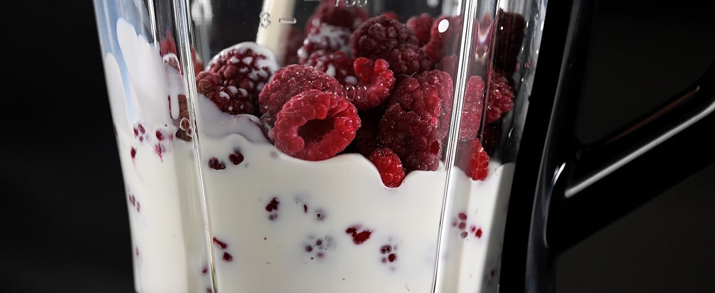 Блендер Stanley Rogers 500W з скляною колбою 1л, 4-лопатева система + насадка для змішування, 2 швидкості