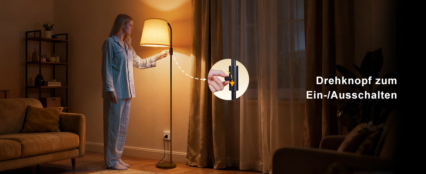 Світлодіодна торшер DUSKTEC RGB для вітальні, смарт-лампа з димером, керування через додаток, тепле та холодне біле світло, 10W, 1200LM, аркова лампа для читання, приліжкова лампа