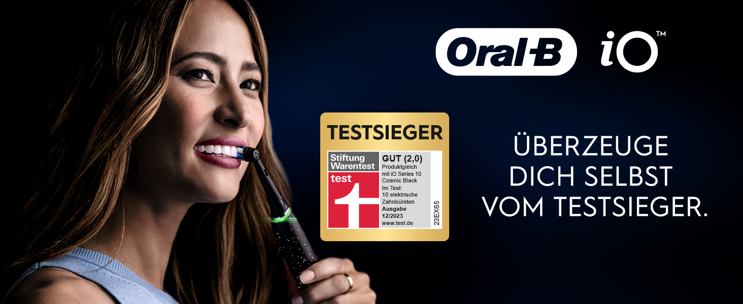 Електрична зубна щітка Oral-B iO Series 10, чорна