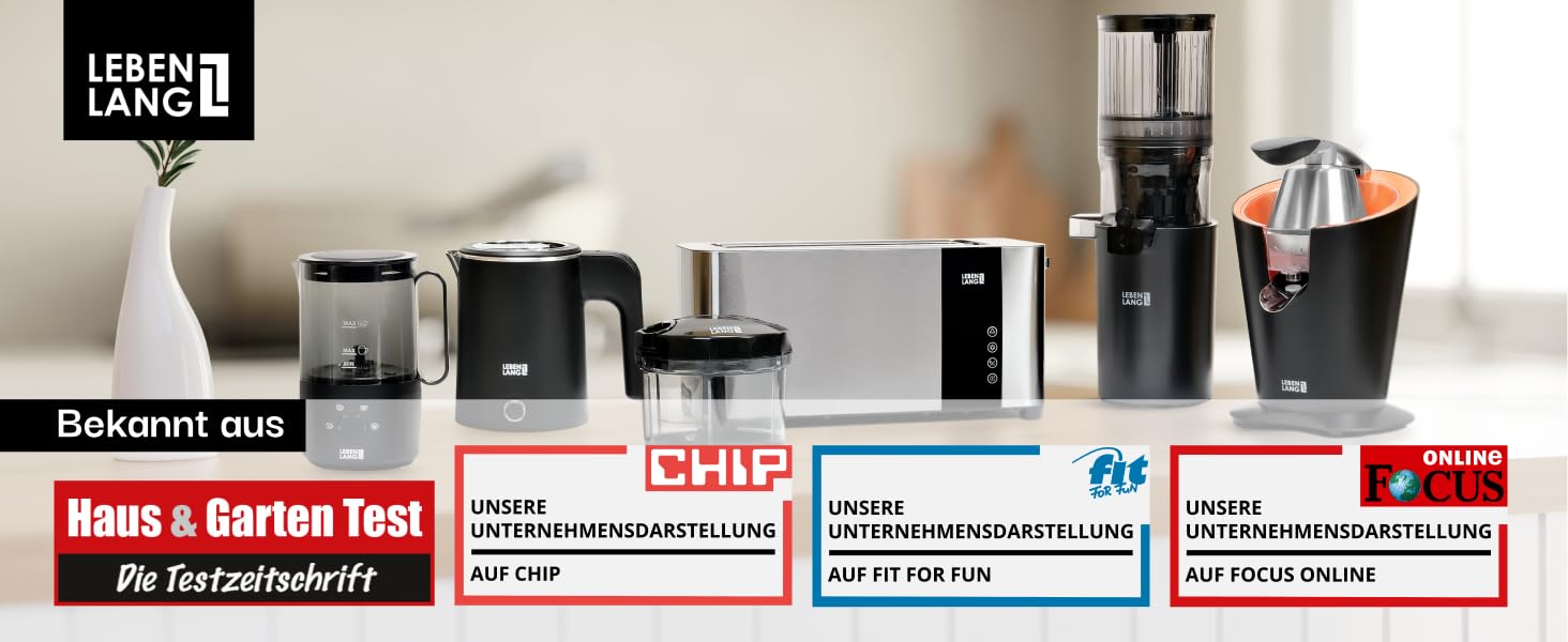 Електрична прес для цитрусових LEBENLANG з нержавіючої сталі, 600W. Включає конус з нержавіючої сталі, не містить BPA. Висока вихідність соку для апельсинів та лимонів. Чорний колір.