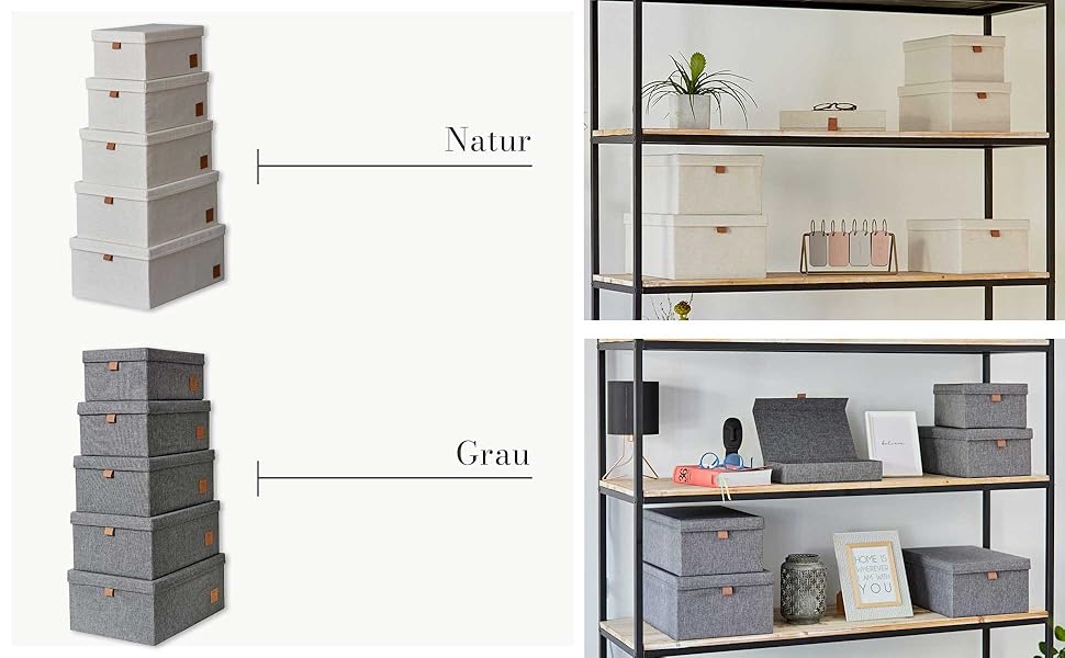 Преміум коробка для зберігання новорічних прикрас LOVE IT STORE IT - тканинна коробка з 30 відділеннями, знімний піднос, сіра, 58x36x25 см