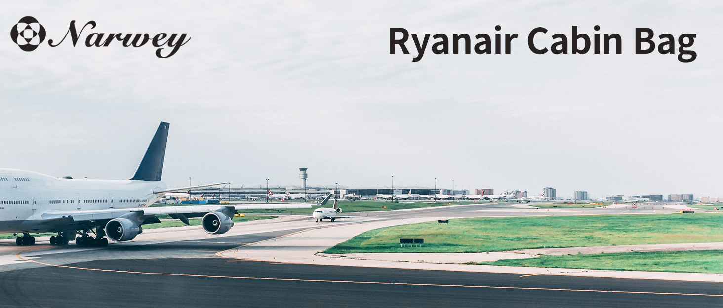 Складана сумка для ручної поклажі Narwey для Ryanair (40x30x20 см), чорна, з плечовим ременем