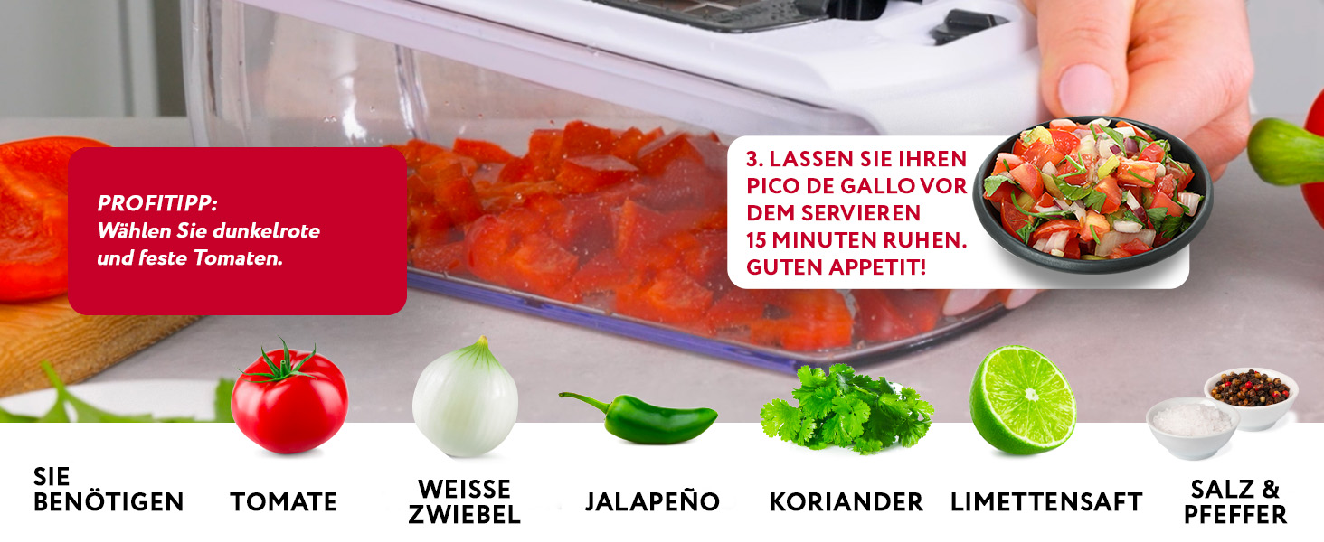 Набір для нарізки овочів та фруктів 9-в-1 (білий) - спіралізатор, шинкувальник, нарізчик