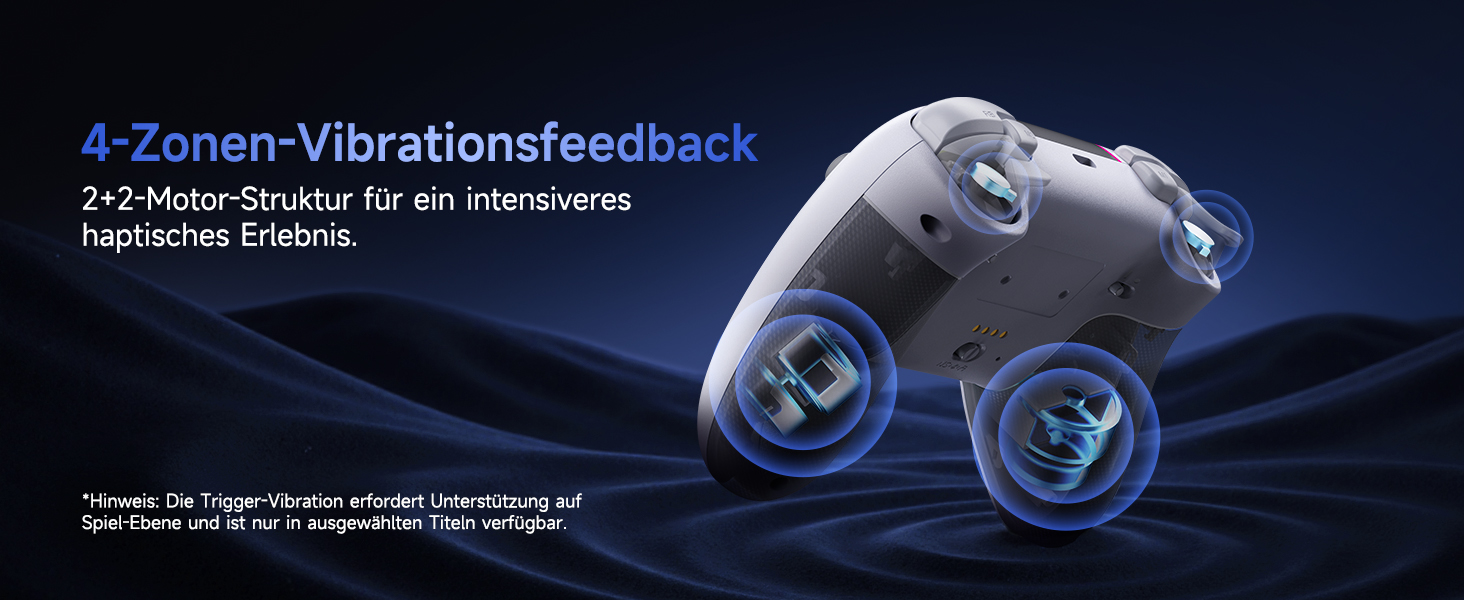 EasySMX X05PRO Бездротовий Геймпад для ПК, Switch, Android, iOS з тихими кнопками, Hall джойстиками та програмованими клавішами