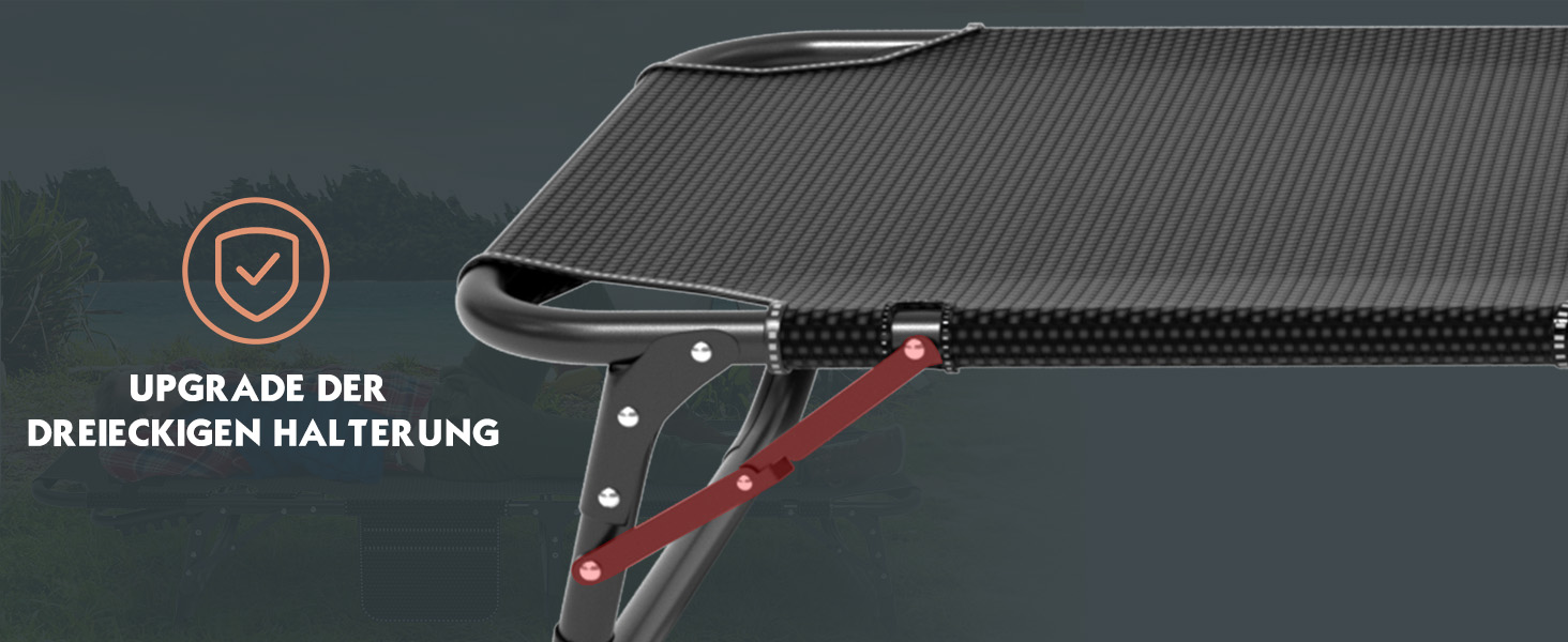 Сонячне ліжко MOPHOTO, складане для саду з матрацом, регульована спинка та підніжка, портативне, для дому та вулиці, складна (зелене дитяче ліжко, сірий килимок)