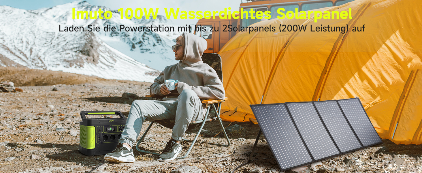 Портативна електростанція Imuto T1200G, 1531 Вт·год, 1200 Вт (пік 2200 Вт), 11 портів, для дому, RV, кемпінгу, CPAP