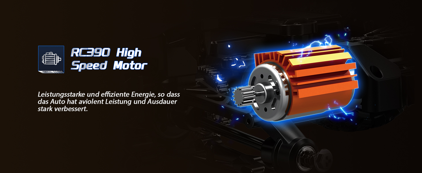 Радіокерований позашляховик 1:14 4WD RC авто для дорослих та дітей, швидкість 40+ км/год, 2 акумулятори 1300mAh, комплект коліс