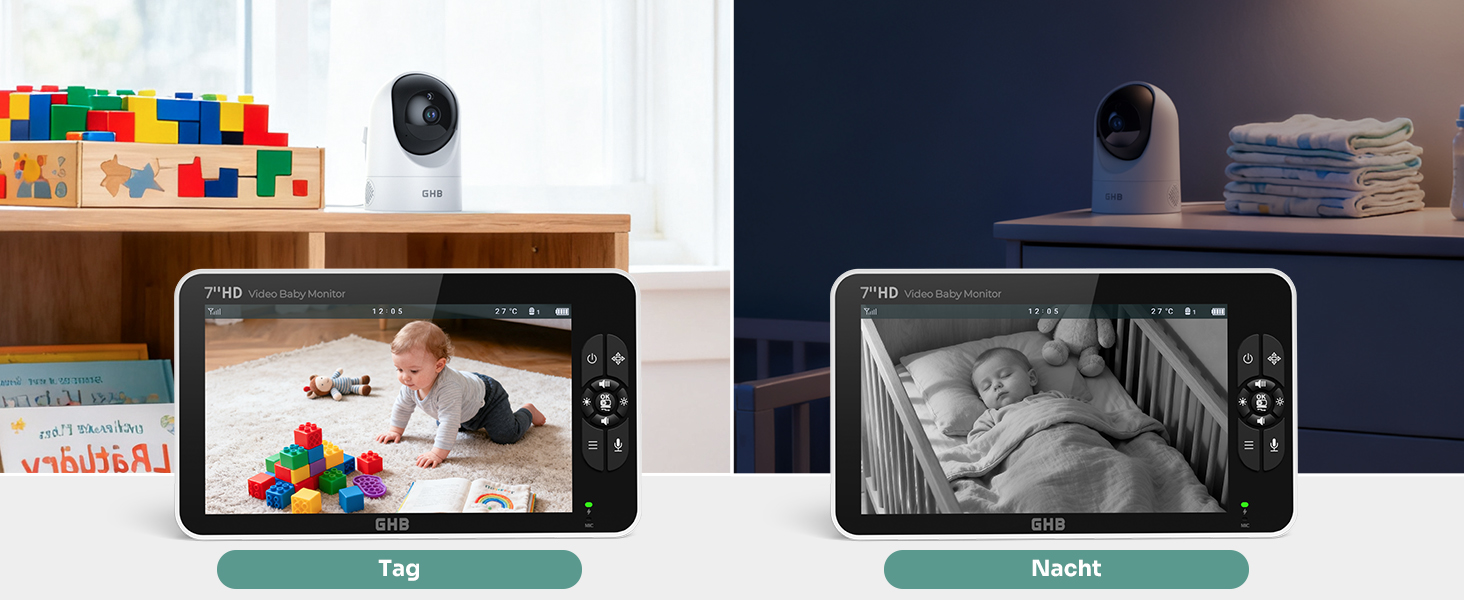 Відеоняня GHB з камерою 7