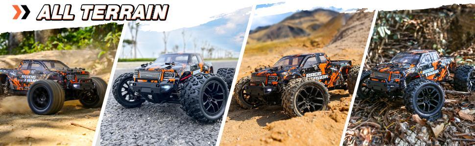 Радіокерований позашляховик Haiboxing 1/18 4WD 36 км/год, монстр-трак, водонепроникний, для дітей та дорослих