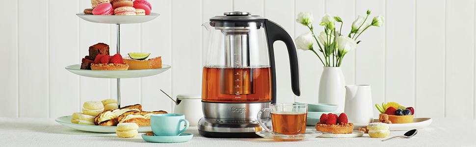 Чайник електричний Sage Appliances STM600, компактний, прозорий