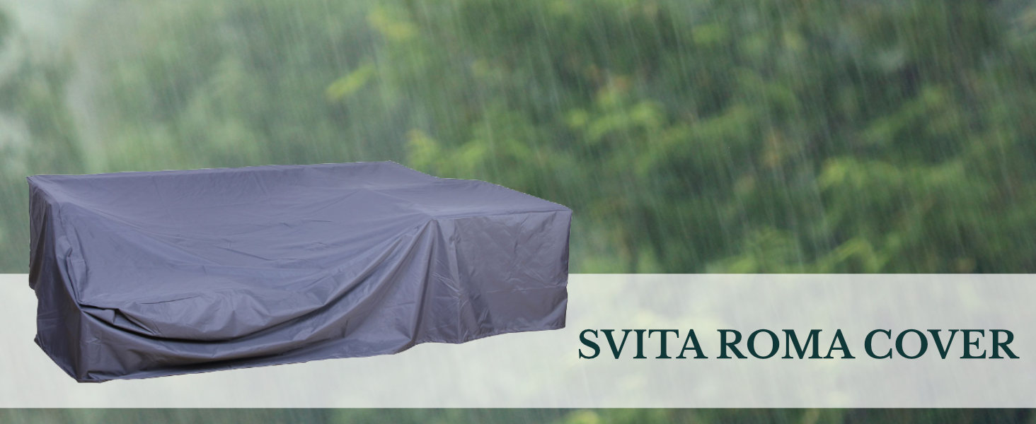 Світ Лаунж-сад Світ Рома: Комплект садово-патіо з ротангу (софа, крісло, стіл, чохол)