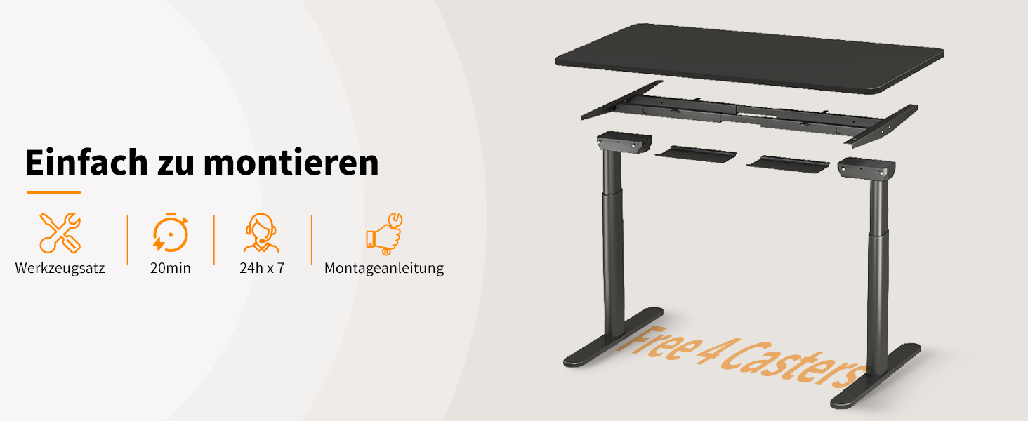 Електричний регульований стіл MAIDeSITe EL2 Pro Art з овальною основою, чорний. Підйом до 180 кг, 4 пам'яті, захист від зіткнень