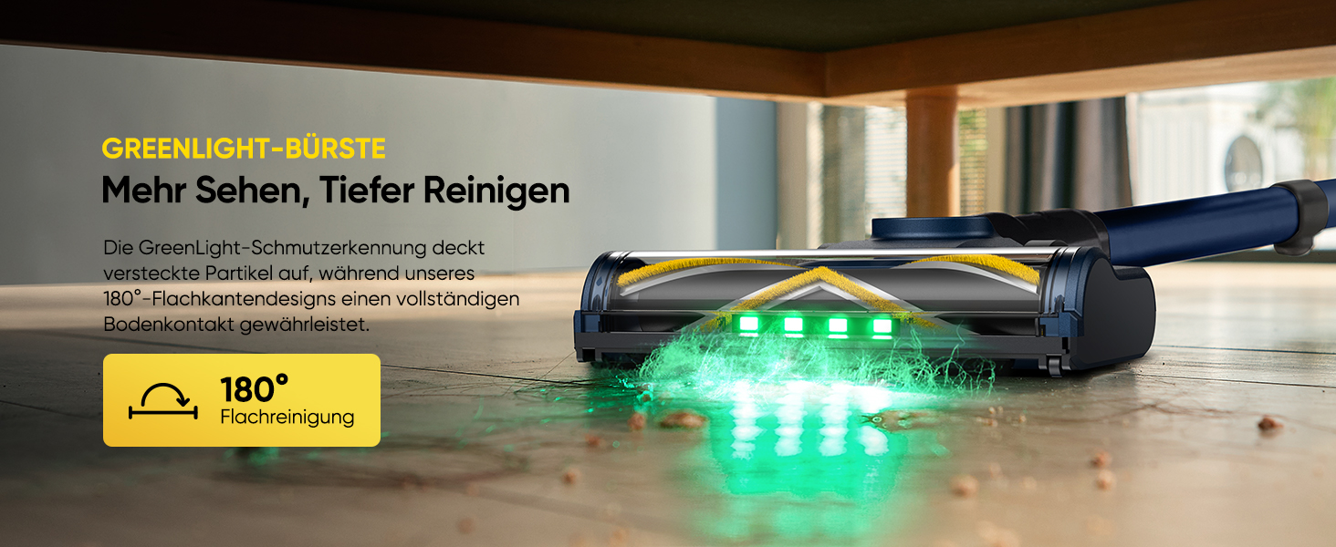 Акумуляторний пилосос Vexilar Leichter 50Kpa, 50хв, 450W, LED-дисплей, 6-в-1 для килимів, підлоги, шерсті тварин, авто, синій