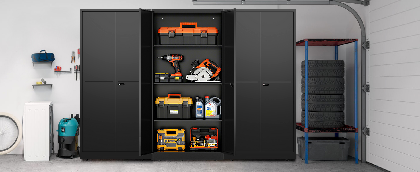 Металевий шафа-сейф для документів, 90х80х40 см, білий. З комбінаційним замком, регульовані полиці. Підійде для гаража, офісу, вітальні, підсобки.