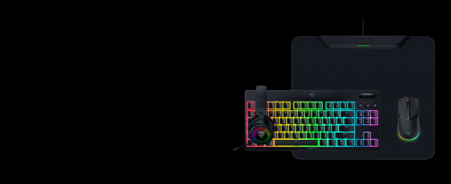 Механічна ігрова клавіатура Razer BlackWidow V4 TKL з Green Switch (QWERTZ DE, RGB Chroma, 6 макро-клавіші)