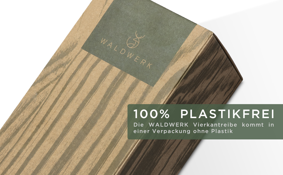 Нержавійна тертка WALDWERK Design для овочів та сиру з дерев'яним піддоном - кухонна тертка без пластику, квадратна