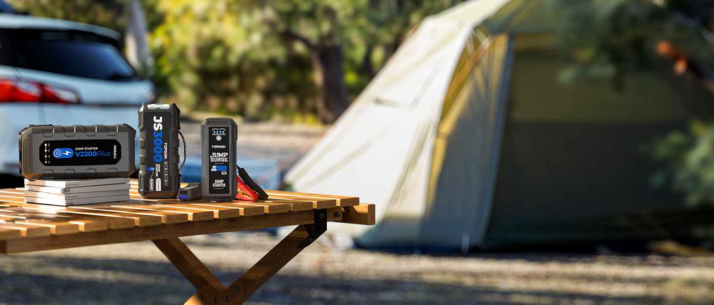 Powerbank TOPDON JS3000 для запуску авто: 12V, 3000A, 24000mAh, для бензинових та дизельних двигунів до 9.0L та 7.0L відповідно