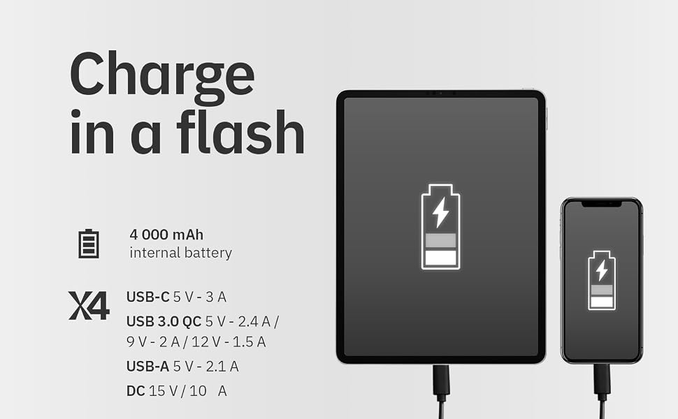 Бустер-стартер GYS Nomad Power Pro 701 літієвий 2000А для авто та мотоциклів 12В, з PowerBank 6Ah, LCD-дисплеєм та LED-ліхтарем