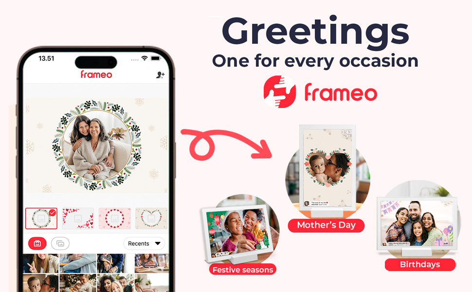 Цифровий фоторамка Frameo 10.5