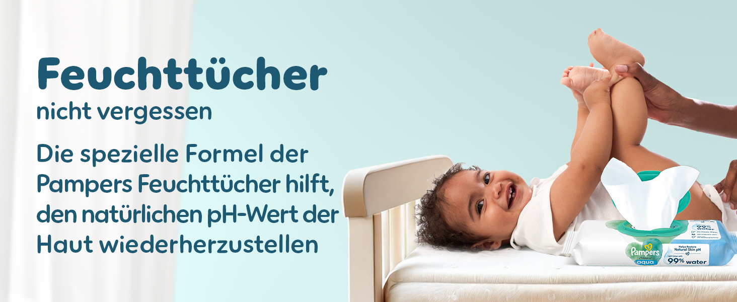Підгузки-трусики Pampers Premium Protection розмір 6 (13-19 кг), 78 шт + 10 вологих серветок Aqua Baby