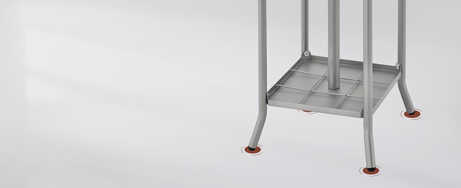 Вішалка для одягу FAVOOOSTY з підставкою для парасольки, 12 гачків, стійка, вішалка для пальто, для вітальні, спальні, срігау