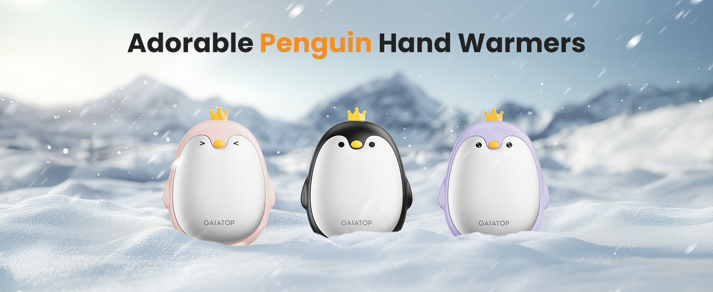 Електричні грілки для рук Gaiatop, 2 шт. з 3 режимами нагріву, магнітні, портативні, багаторазові. Ідеально для кемпінгу, піших прогулянок, полювання. Чудовий подарунок для жінок та чоловіків. Чорний колір.