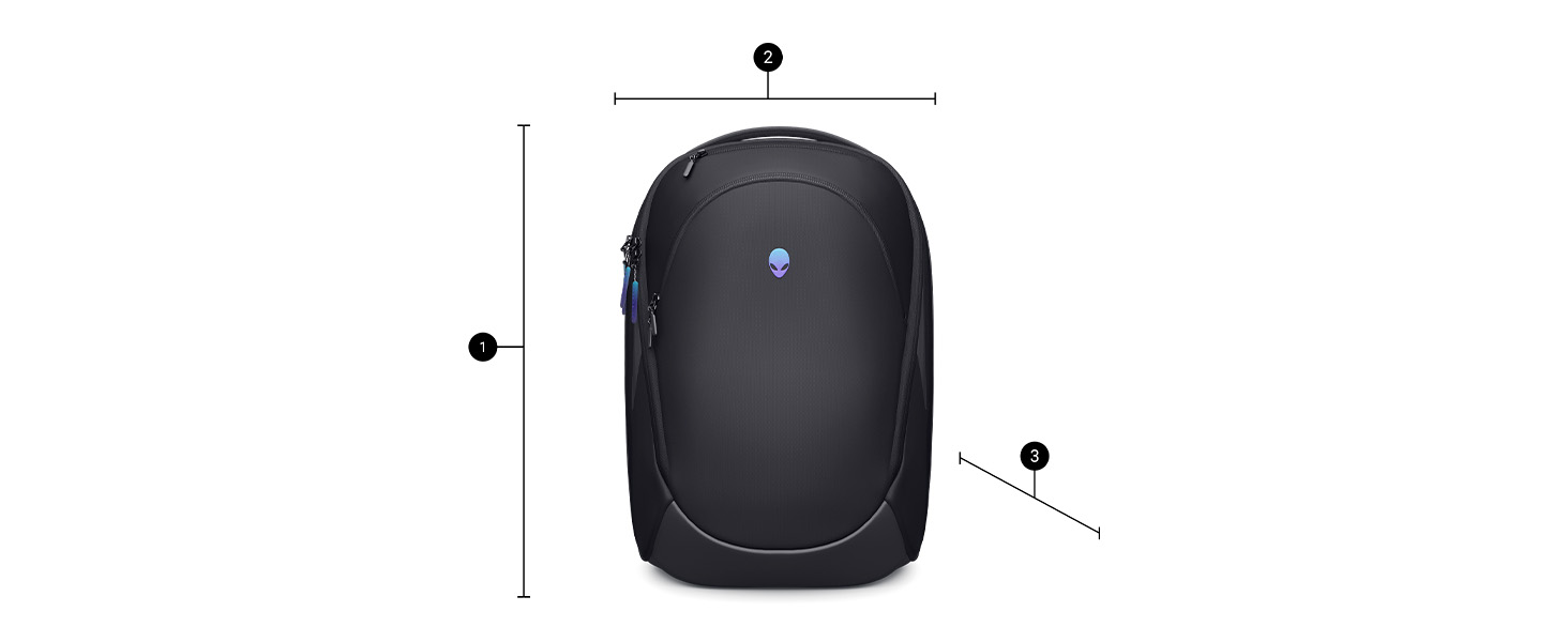 Ігровий рюкзак Alienware 18 AW7825P для ноутбука 18