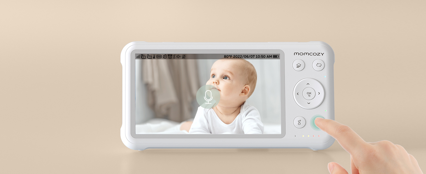 Радіоняня Momcozy з камерою 5