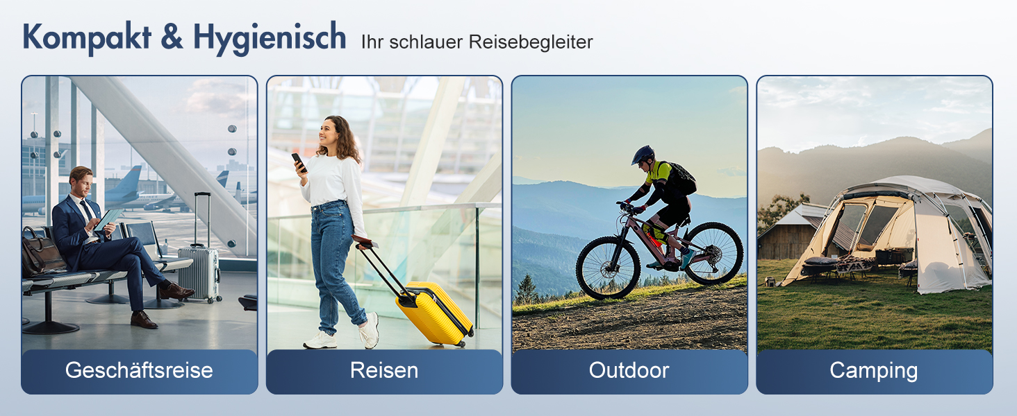 Електрична зубна щітка Sonic з 6 режимами, 3 інтенсивностями, 40000 вібрацій/хв, IPX7, акумулятор 90 днів, таймер, для подорожей, чорна