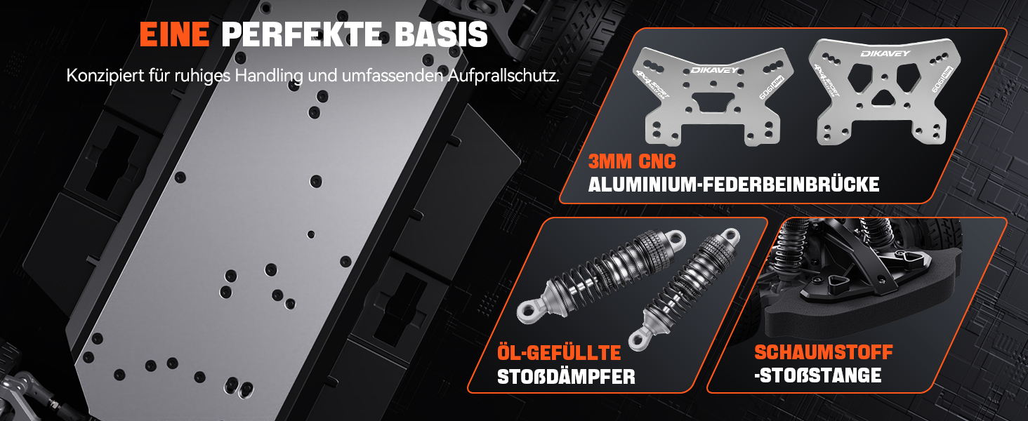 Швидкісний RC автомобіль 1/12 для дорослих, 50 миль/год, Brushless, Drift, 4WD RTR, з гіроскопом, помаранчевий