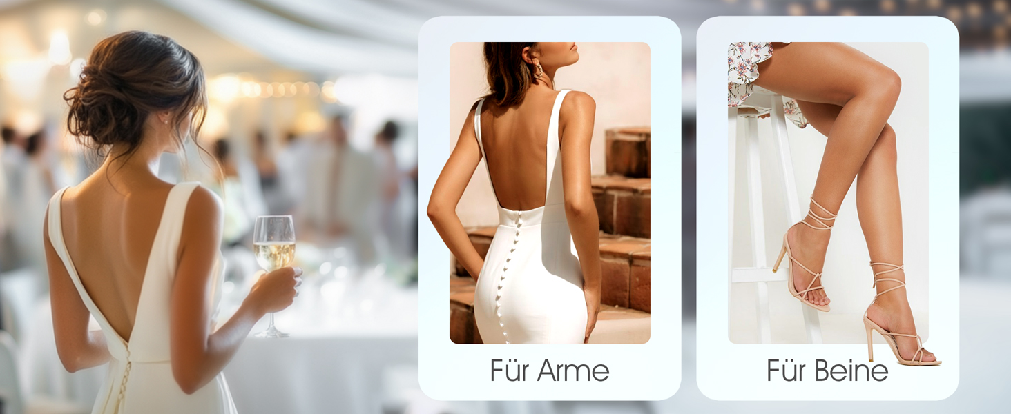 Електричний епілятор для жінок HR110 з 21 пінцетом та LED-підсвіткою, бездротовий пристрій для видалення волосся на ногах та руках, 2 швидкості, світло-зелений