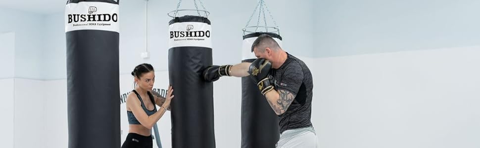 Боксерська груша DBX BUSHIDO SPORT без наповнення 130 см - Бокс-мішок - Тренувальний бокс, спорт і кікбоксинг - Боксерська груша (червона)