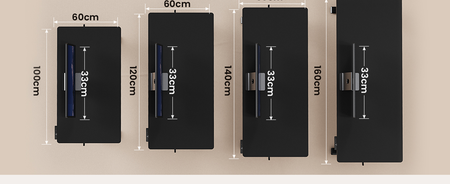 Регульований стіл WALKINGDESK для дому та офісу: електричний, 120 x 60 см, з 4 пам'яттю, з гачками, чорний
