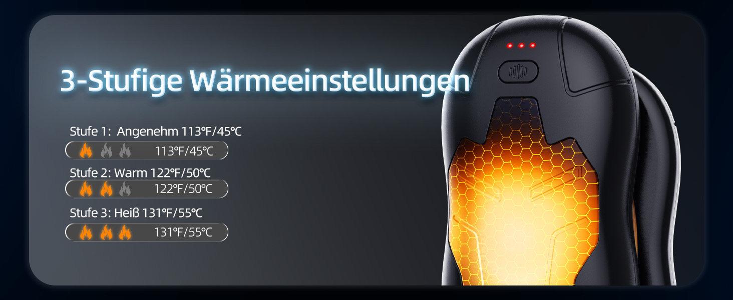 Електричні грілки для рук 2 шт. 10000mAh, двосторонній нагрів, USB, швидкий нагрів, для подарунку, чорний, срібний