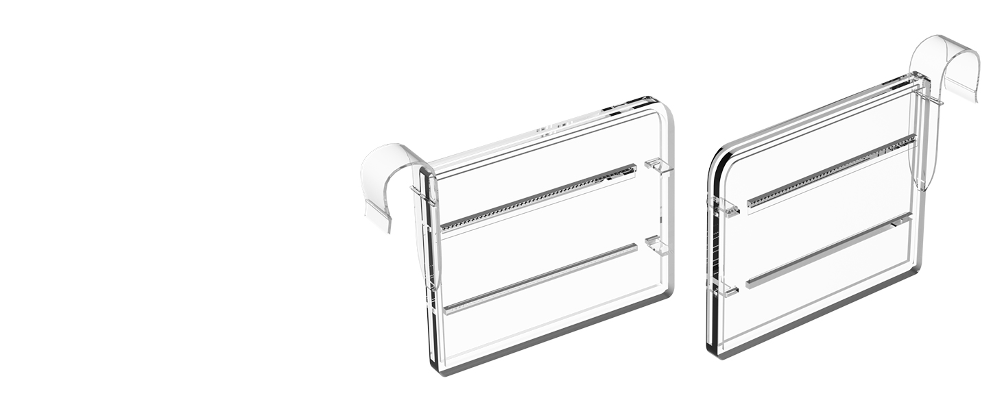 Регульовані роздільники для ящиків FUNIZE, 8 шт., 32-58 см, 16 шт. вставок 9-18 см, органайзери для ящиків на кухню, спальню, офіс, 6 см висота