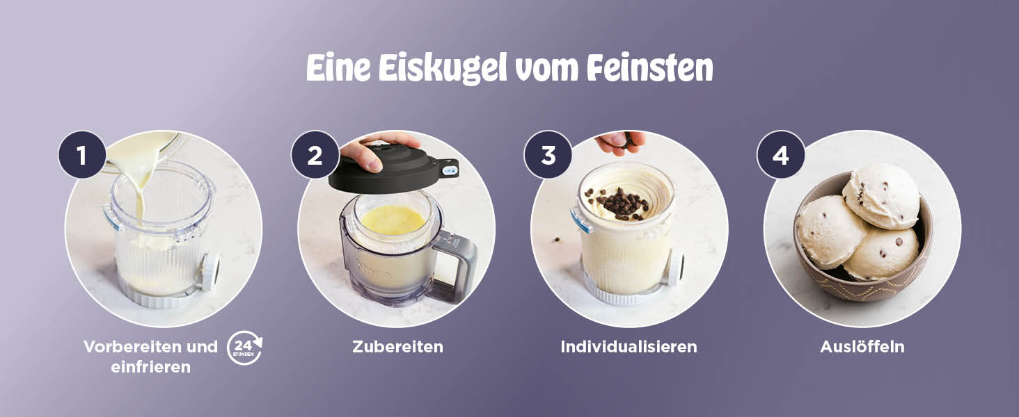 Машина для морозива CREAMi Softeis Ninja Swirl NC701EU: 13 функцій, 2 контейнери для морозива, сорбету, шейків