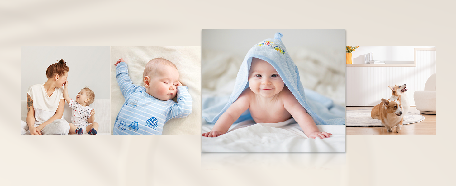 Радіоняня Blemil з камерою та аудіо, екран 5