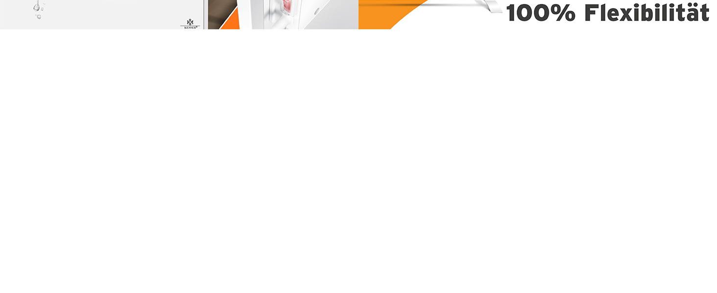 Інфрачервовий обігрівач KESSER® 350W: підлоговий/стінний, з пультом, термостатом та керуванням через додаток. Економія енергії, білий.